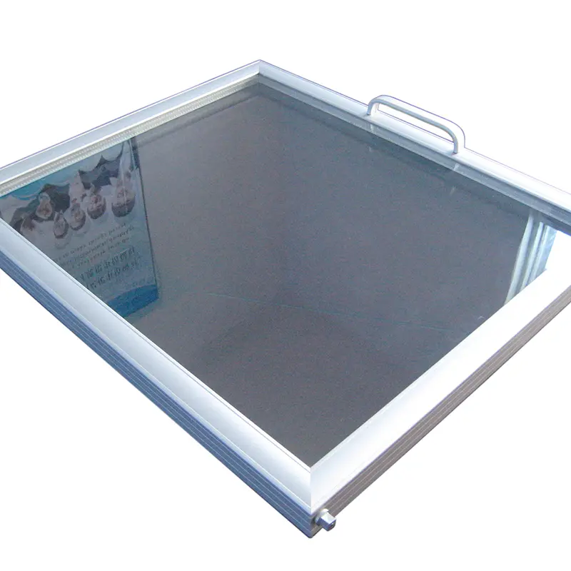 Yuebang Glass Double-Insulated, Low-E, Tempered Showcase Glass Door for Upright Freezers/Coolers