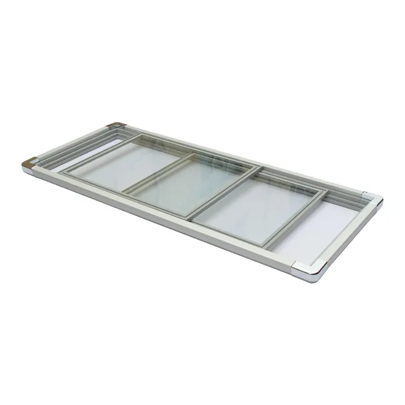 Yuebang Glass Chest Freezer Sliding Glass Door - Freezer Display & Showcase Door