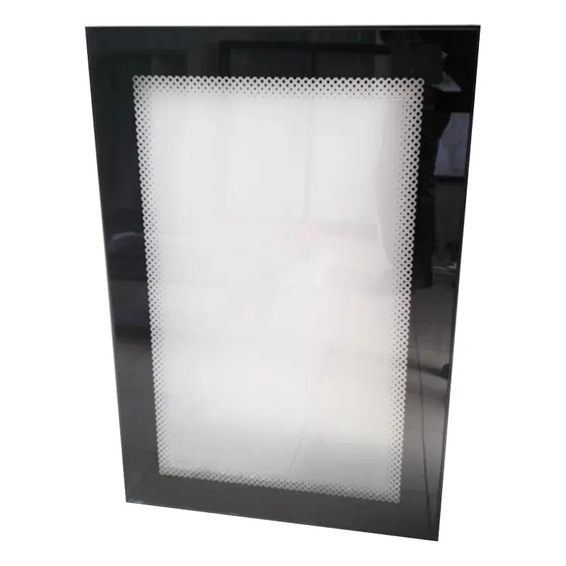 Premium Wine Cooler Glass Door by Yuebang Glass - Fridge Mini Glass Door for Wine Cabinets & Refrigerators