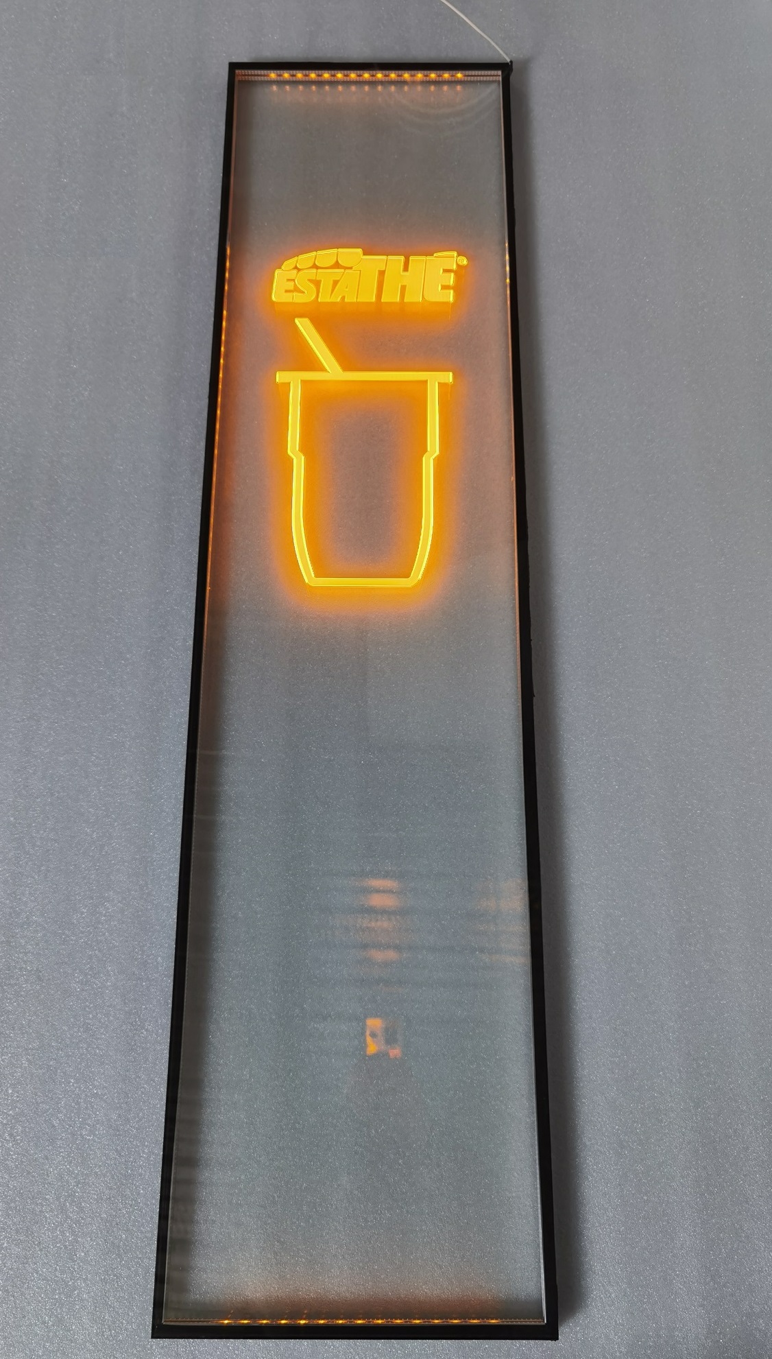 Premium Beverage Cooler Glass Door with LED Lighting by YueBang Glass
