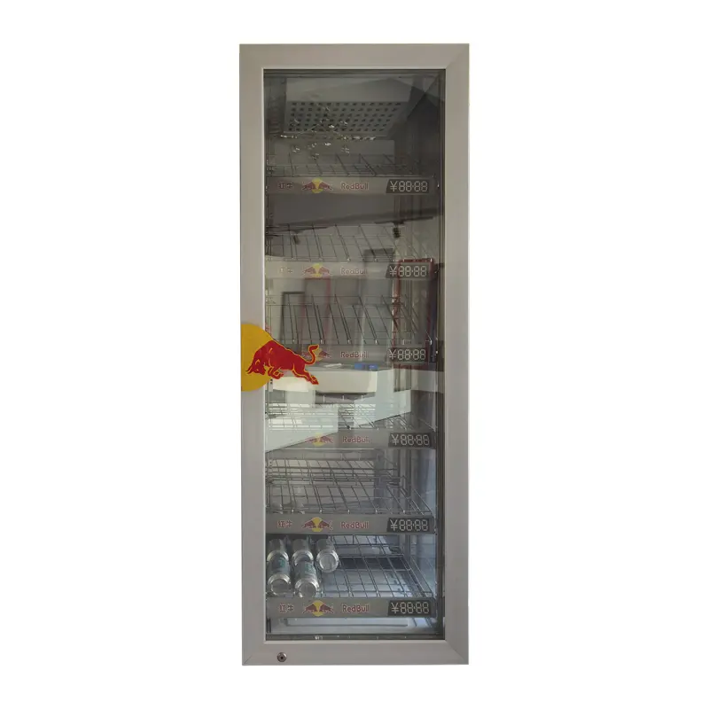 Yuebang Glass: RedBull Beverage Cooler Display Tempered Glass Door