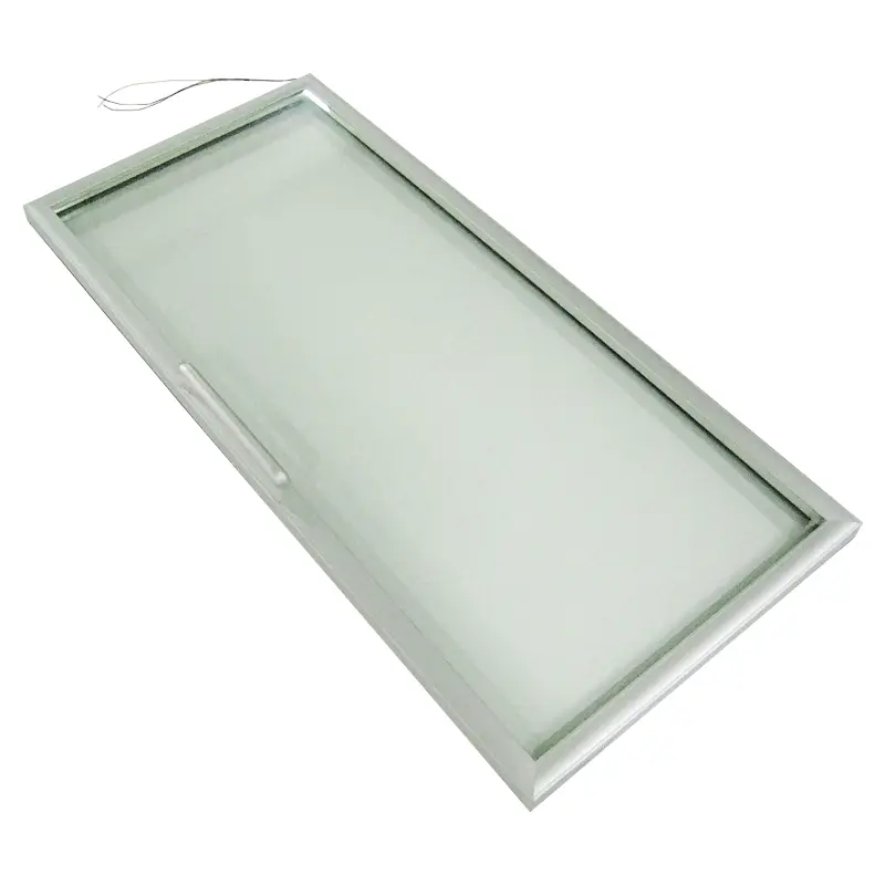 Versatile Aluminum Frame Glass Door for Freezers by Yuebang Glass